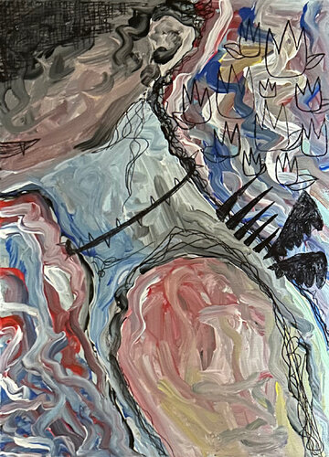 表裏 by アリサ オオツカ, Painting for Sale on Select