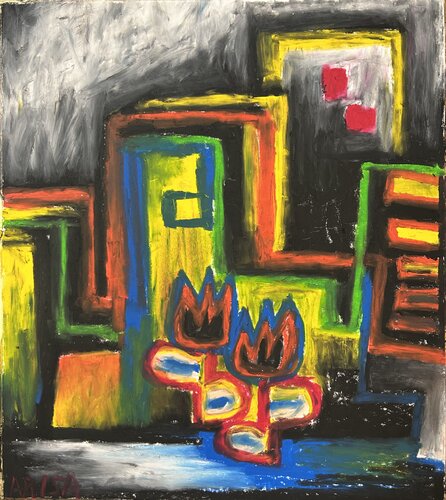 ろじうら by アリサ オオツカ, Painting for Sale on Select