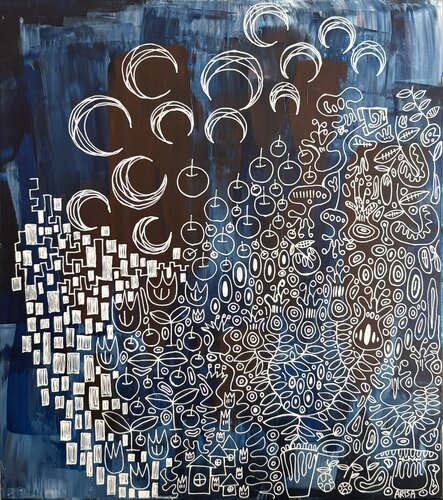 傍若無人 by アリサ オオツカ, Painting for Sale on Select