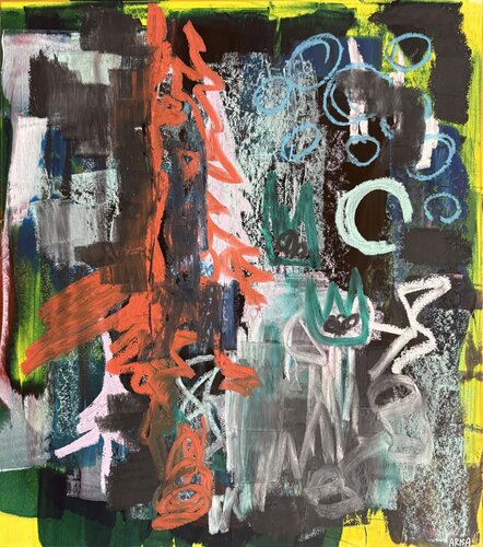 Happy by アリサ オオツカ, Painting for Sale on Select