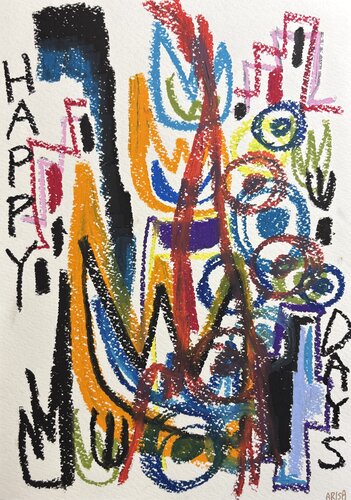 HAPPY DAYS by アリサ オオツカ, Painting for Sale on Select