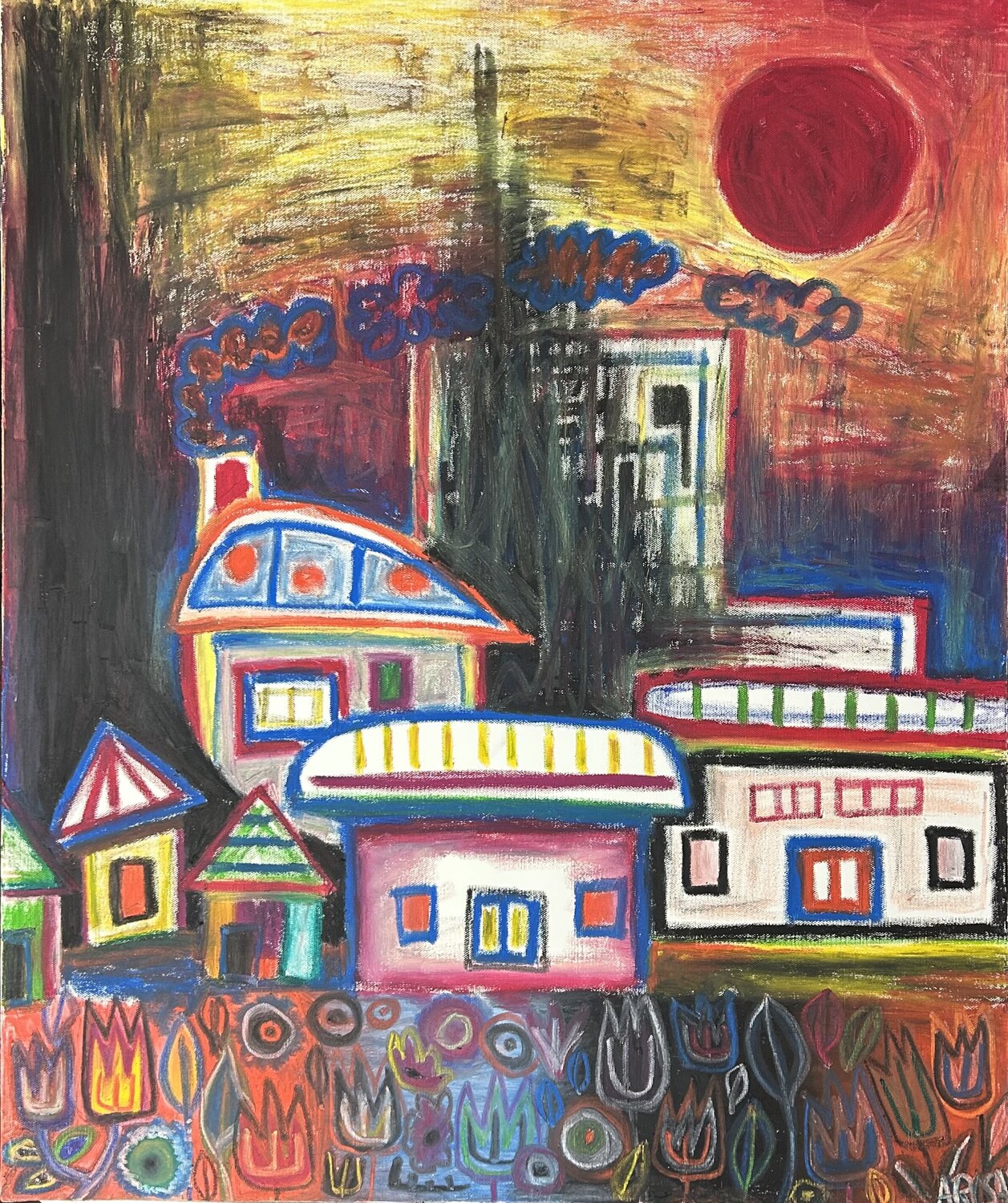 生きろ アリサ オオツカ Original painting for sale
