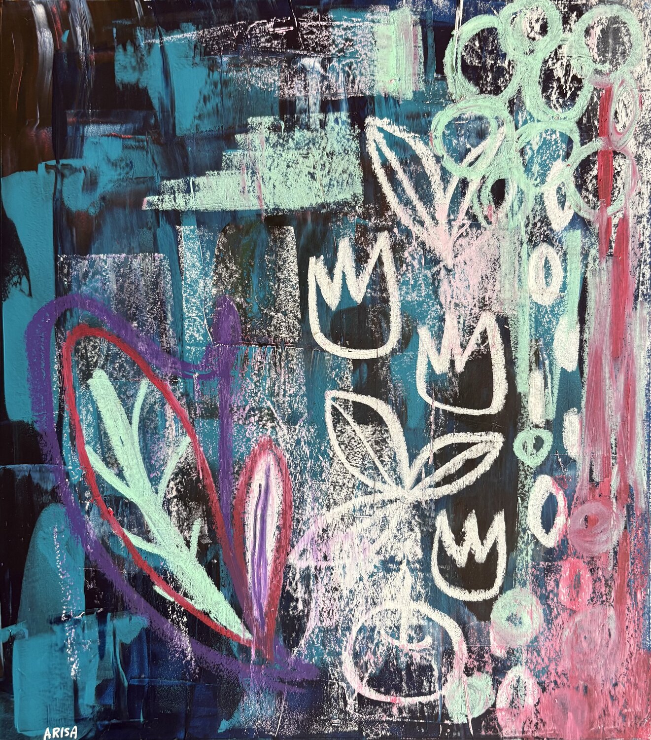 love アリサ オオツカ Original painting for sale