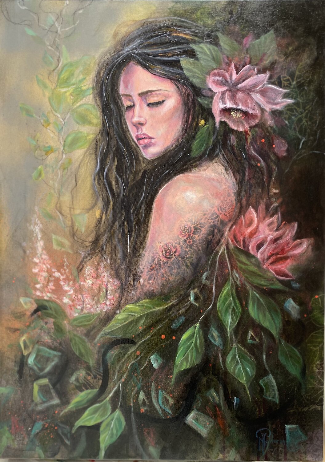 Dana Nathalie Perler Original painting for sale