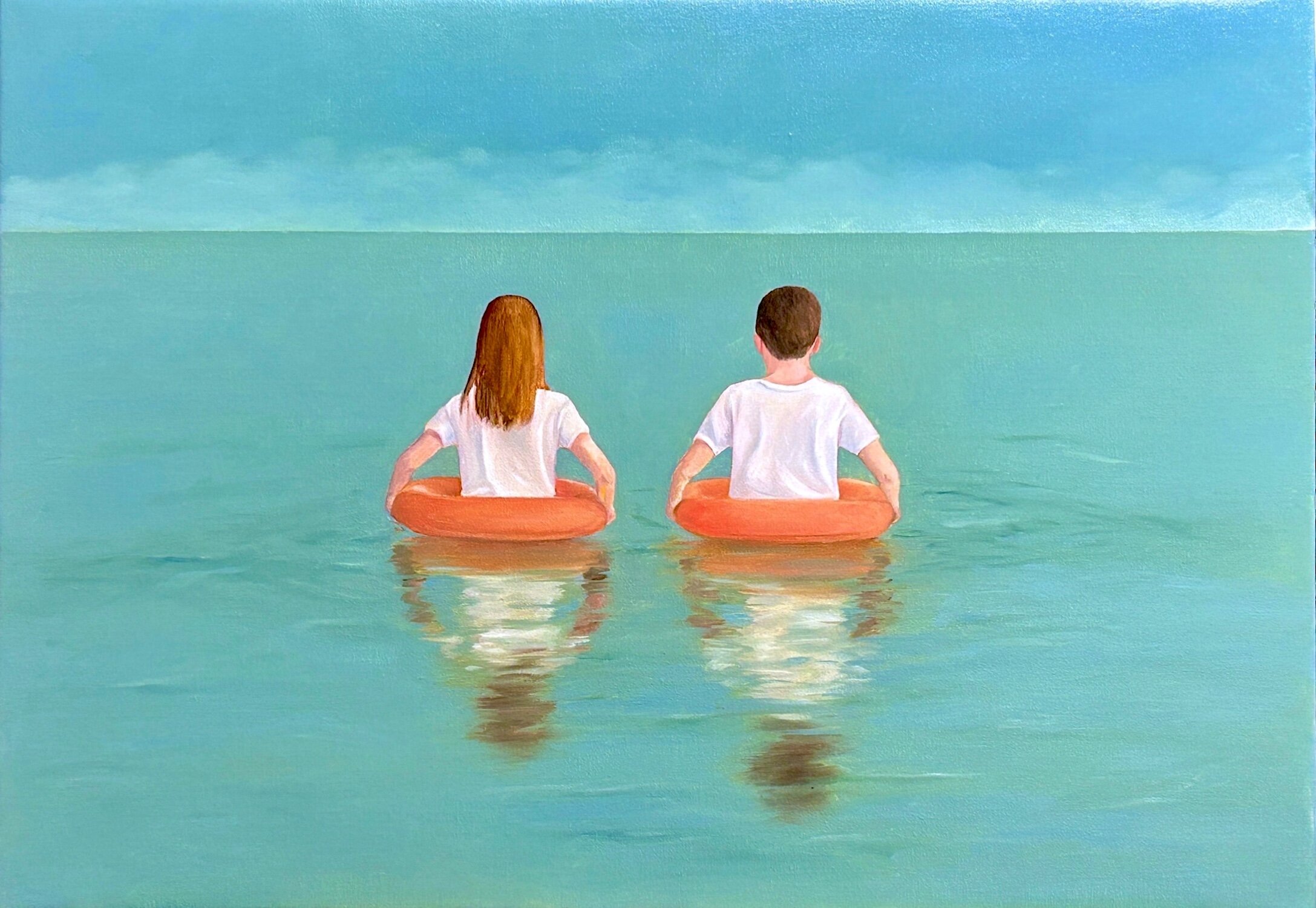 Topic Swim paintings