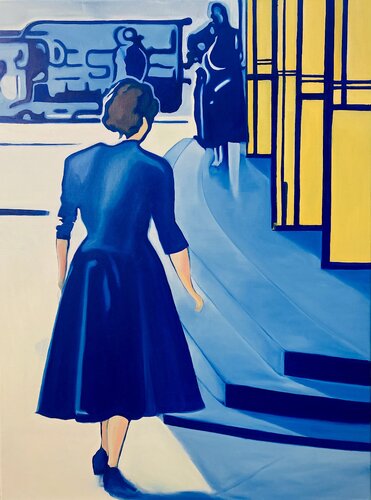 Rendez-vous by walter dermul, Painting for Sale on Select