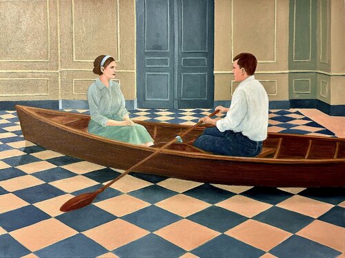 Into the great wide open by walter dermul, Painting for Sale on Select