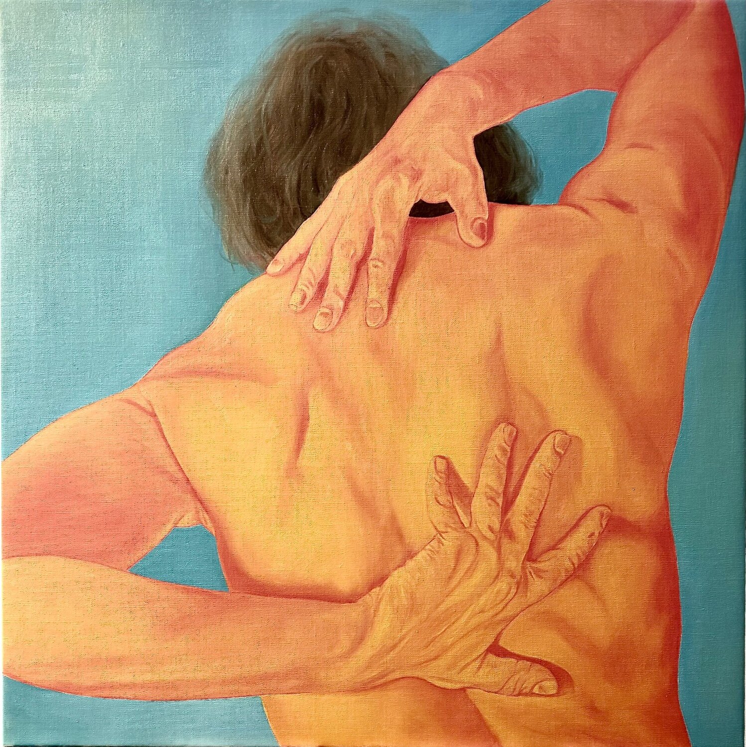 Montague walter dermul Original painting for sale