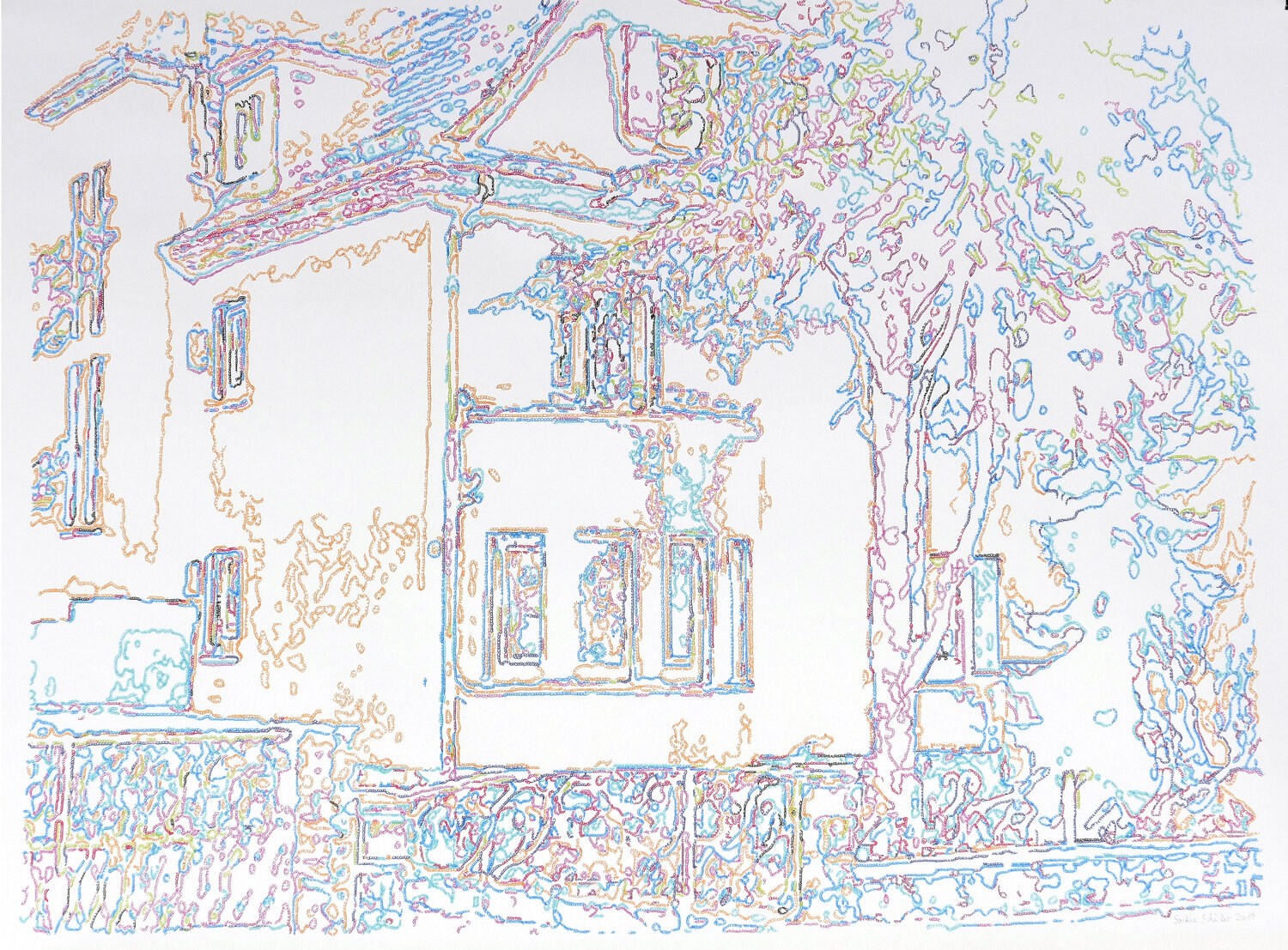 "...wohnhaft in..." Nr.: 2 Saskia Schüler Drawing for sale