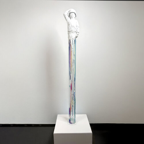WHITE Rocket Man by Ferruccio Ferrari, Sculpture for Sale on Select
