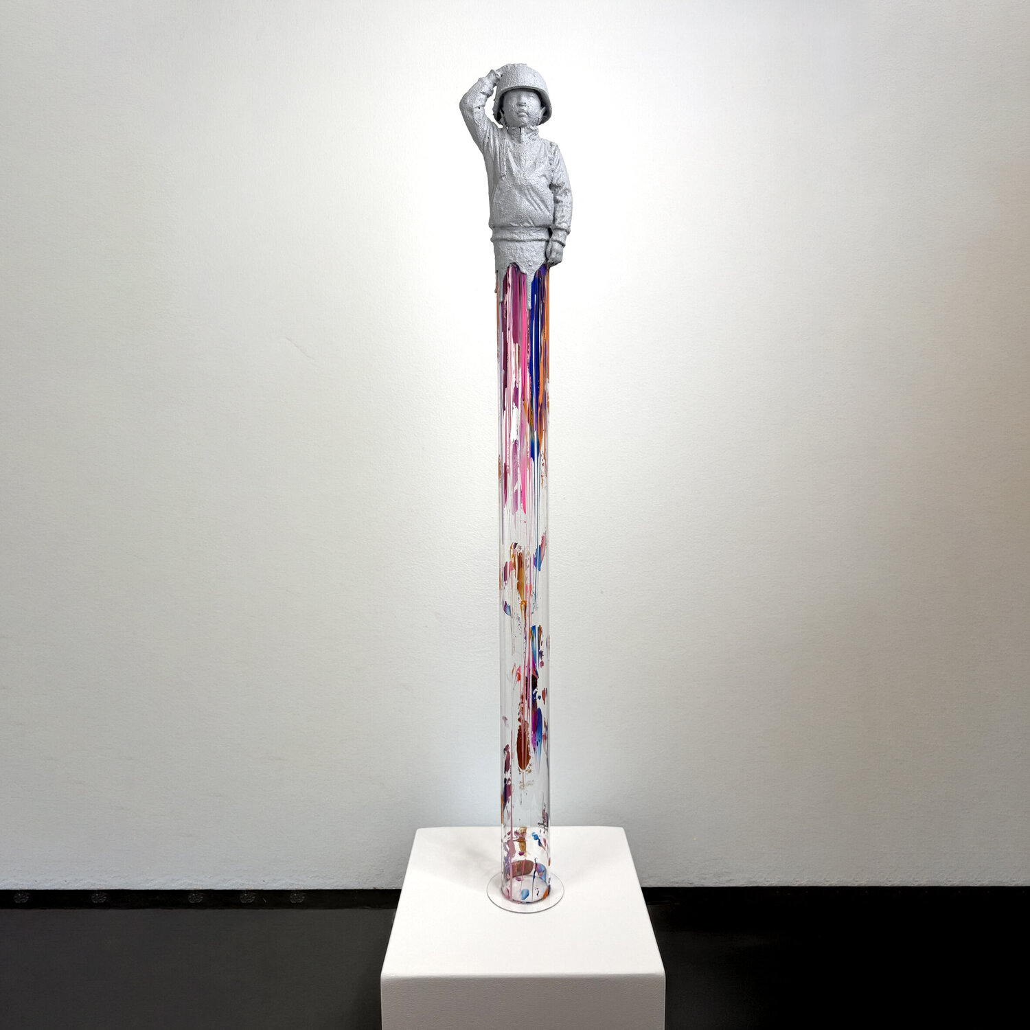 GREY Rocket Man Ferruccio Ferrari Sculpture for sale