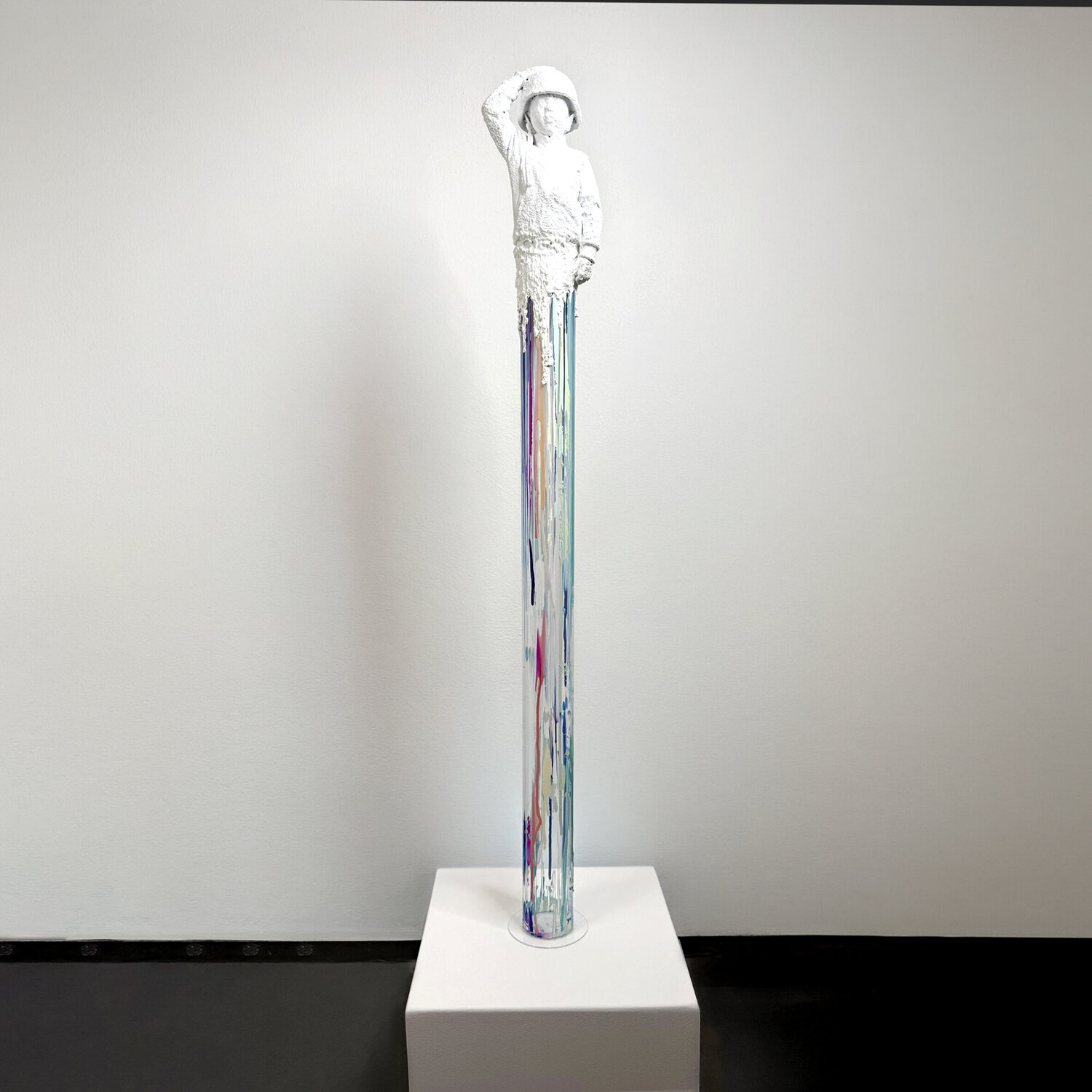 WHITE Rocket Man Ferruccio Ferrari Sculpture for sale