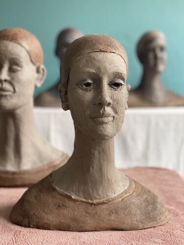 L'Intime Consolation  Credit photo Delphine Vanpoperinghe-Logié by Delphine Vanpoperinghe-Logié, Sculpture for Sale on Select