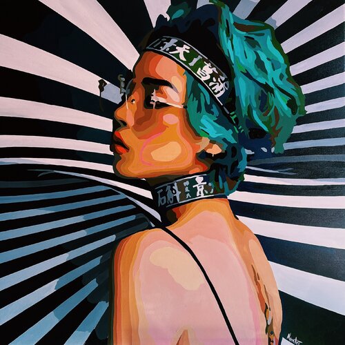 Akemi by Nana Artamonova, Painting for Sale on Select