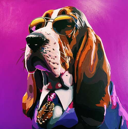 Unrivaled Oscar by Nana Artamonova, Painting for Sale on Select