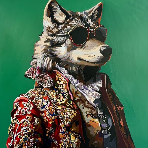 The brave baron. by Nana Artamonova, Painting for Sale on Select