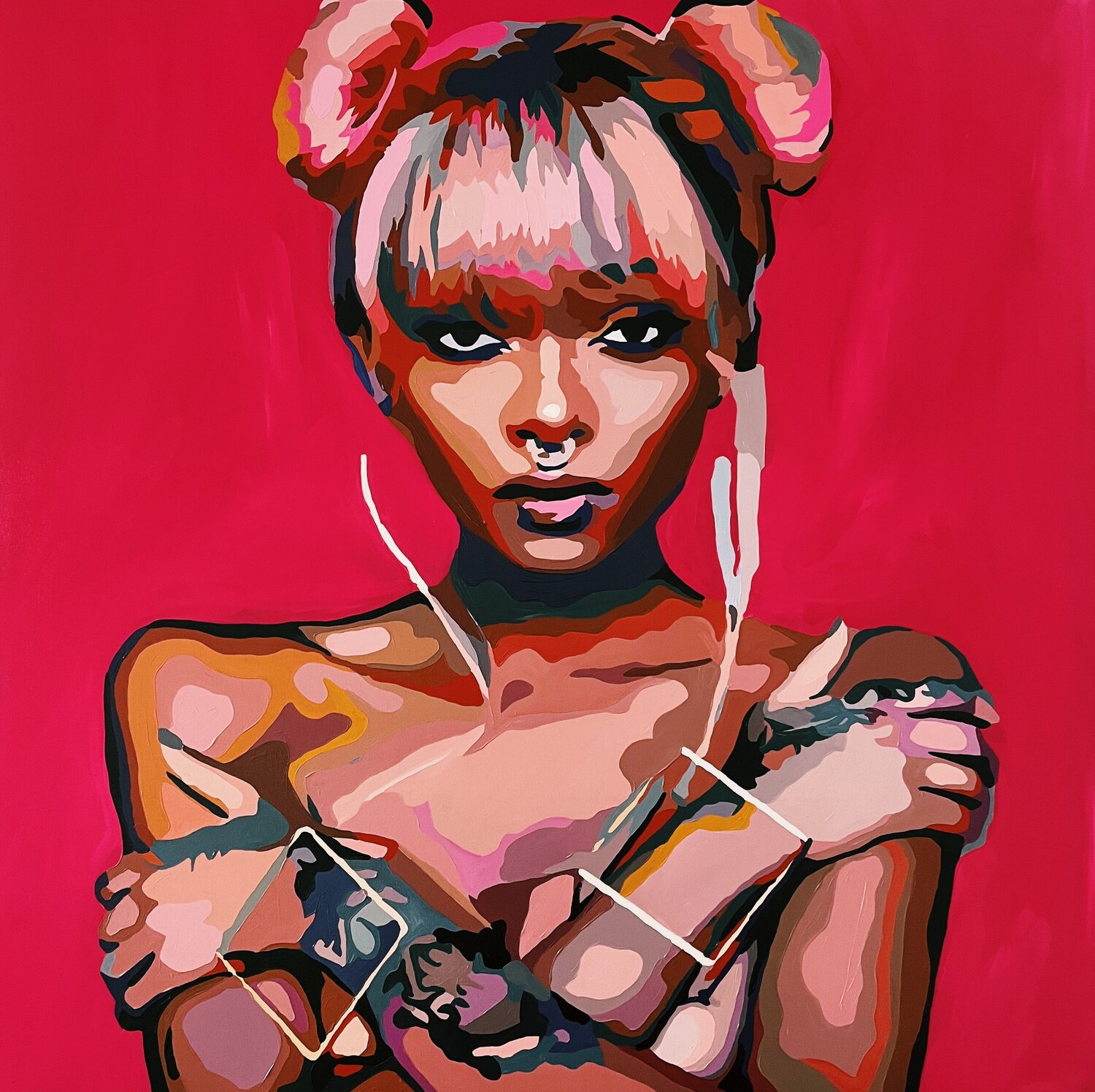 Maybe. Don’t stop. Nana Artamonova Original painting for sale