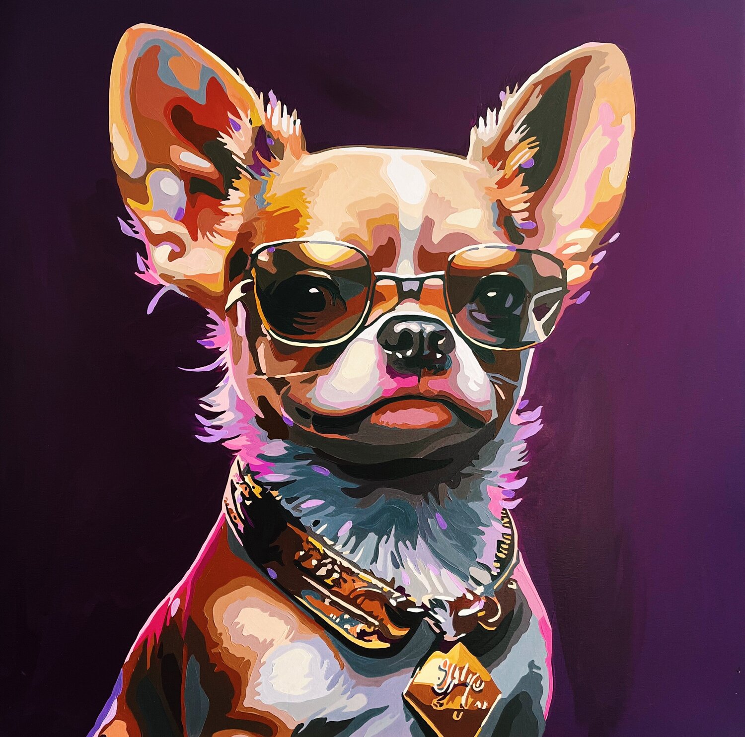 Lucky Nana Artamonova Original painting for sale