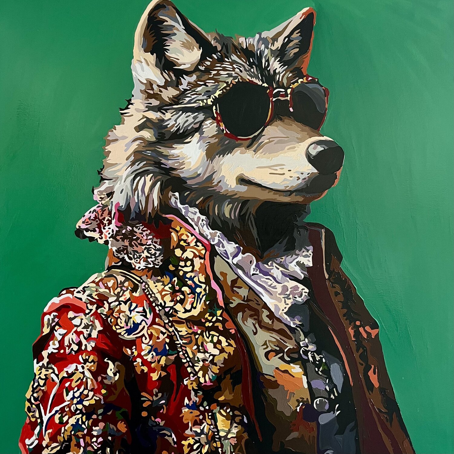 The brave baron. Nana Artamonova Original painting for sale