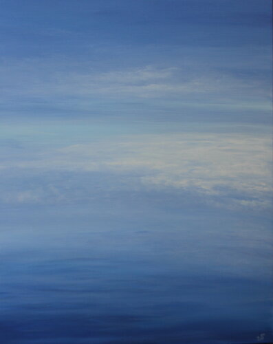 In the Skies by Ulrike Schmelter, Painting for Sale on Select