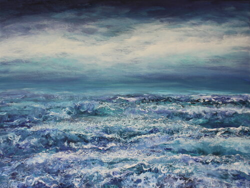 Sea Breeze by Ulrike Schmelter, Painting for Sale on Select