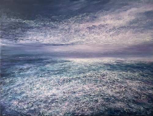 Bright Sea by Ulrike Schmelter, Painting for Sale on Select