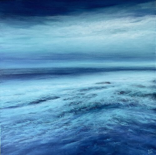 Pasando by Ulrike Schmelter, Painting for Sale on Select
