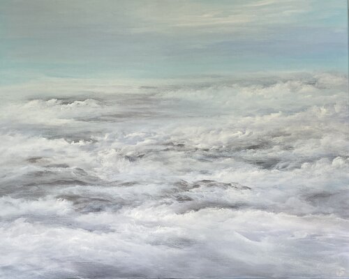 Going Beyond by Ulrike Schmelter, Painting for Sale on Select