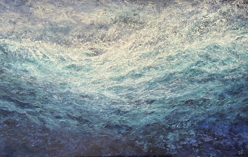 Sound of Seas by Ulrike Schmelter, Painting for Sale on Select
