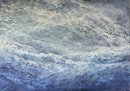 Soul of Waters by Ulrike Schmelter, Painting for Sale on Select