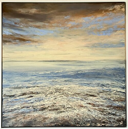 Sea of Light by Ulrike Schmelter, Painting for Sale on Select