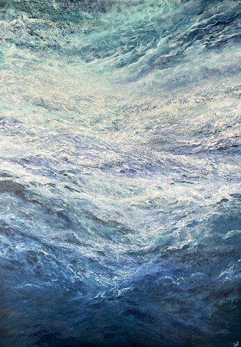 Dive Deeper by Ulrike Schmelter, Painting for Sale on Select