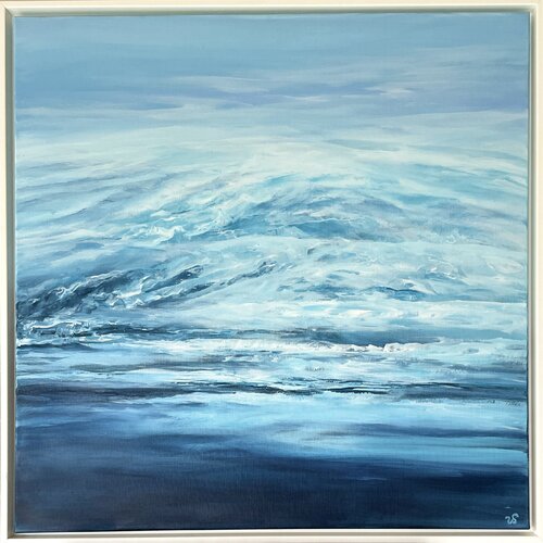 Cool Waters III by Ulrike Schmelter, Painting for Sale on Select