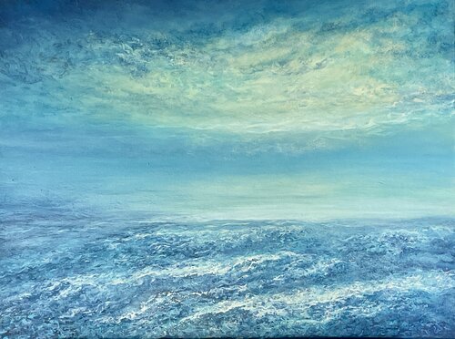 Polaroid Sea by Ulrike Schmelter, Painting for Sale on Select