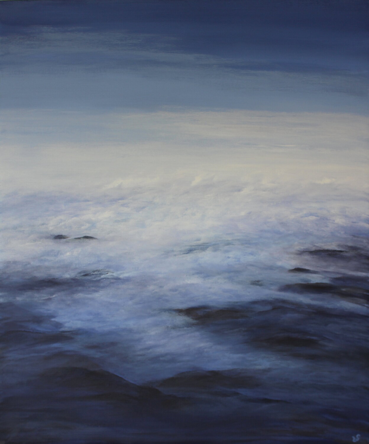 Skies and Earth Ulrike Schmelter Original painting for sale