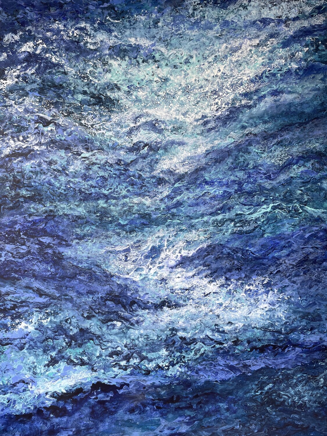 Flowing Ulrike Schmelter Original painting for sale