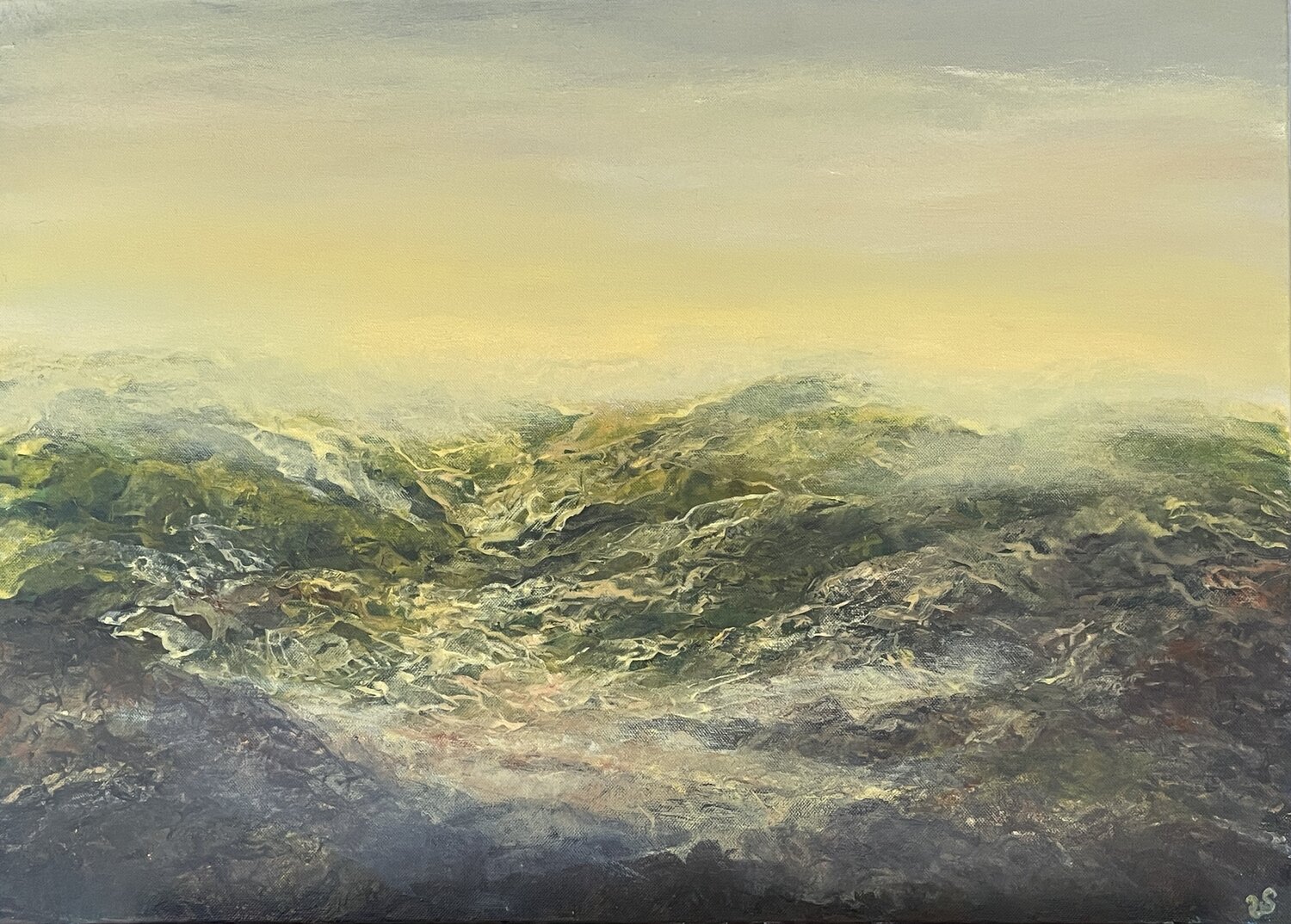 Springvalley Ulrike Schmelter Original painting for sale