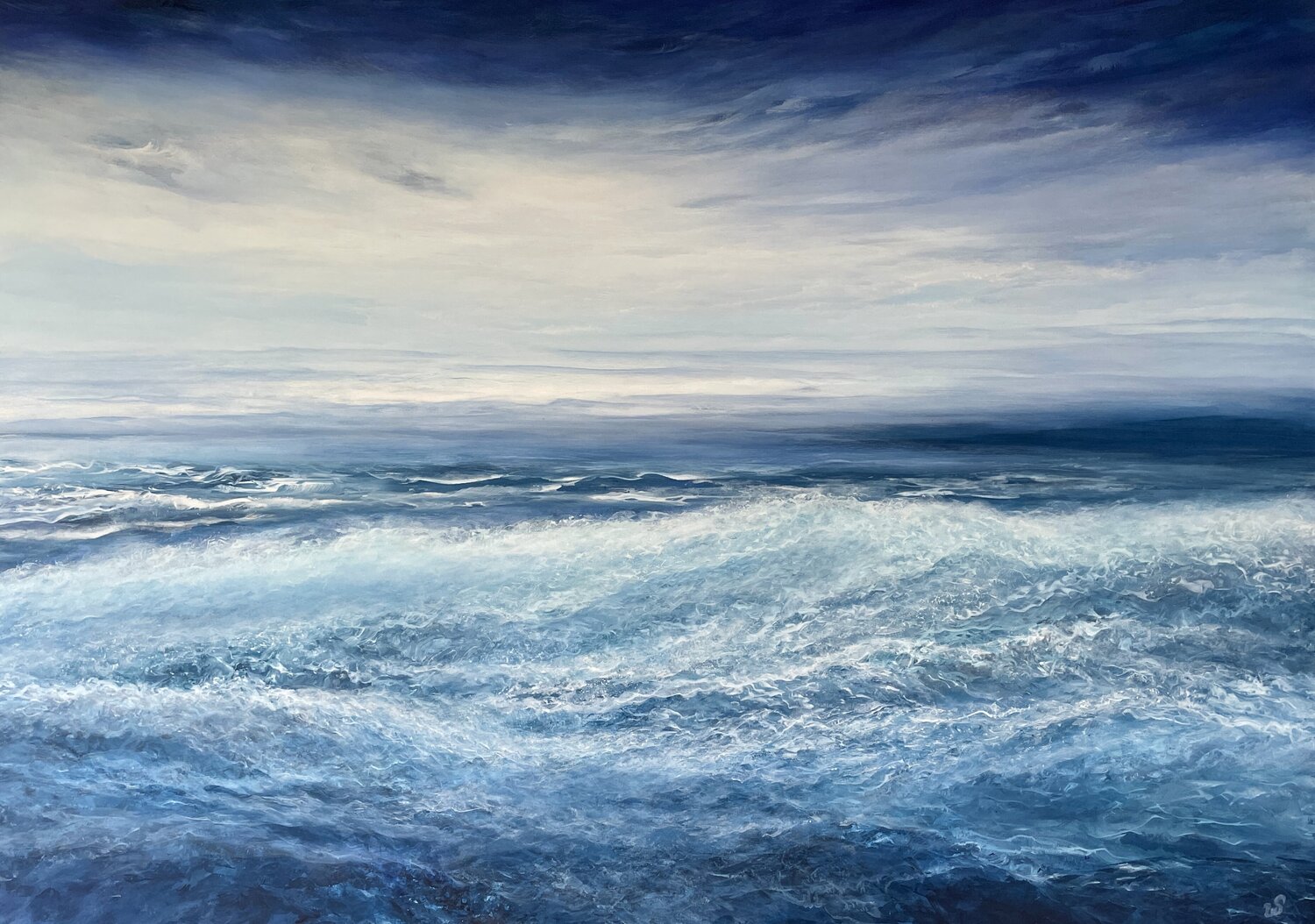Crescendo Ulrike Schmelter Original painting for sale
