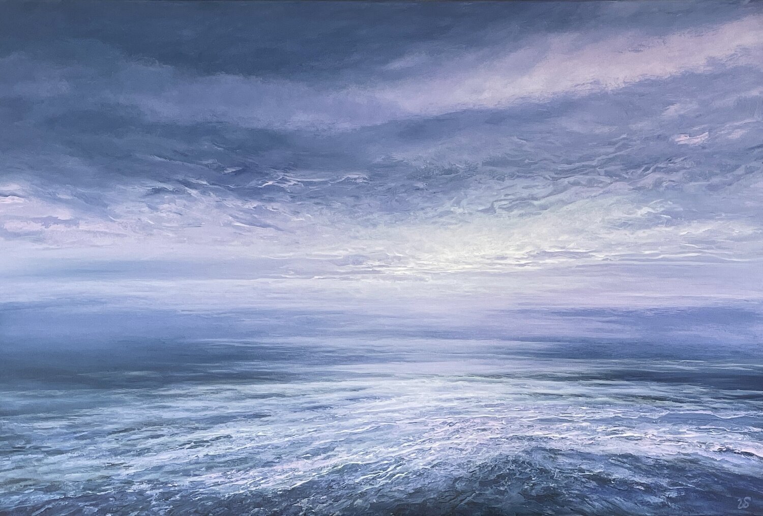 Sailing Away Ulrike Schmelter Originalgemälde zu verkaufen