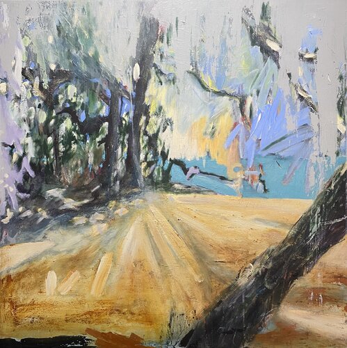 'Tender Branches Before The Tide' by Dale Pattenden, Painting for Sale on Select