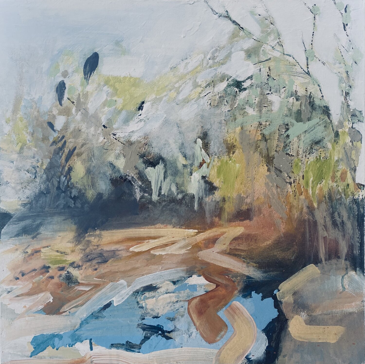 ‘Thompson Pool’ Dale Pattenden Original painting for sale