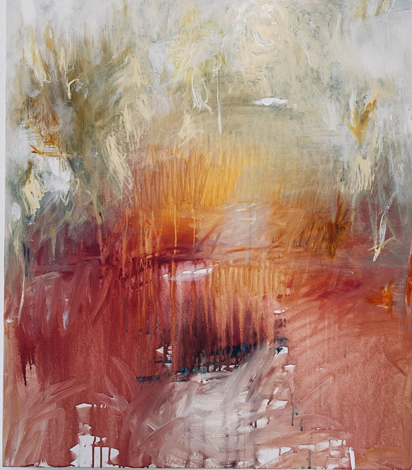 'This Is the Love That Has Been Poured Into Our Hearts' Dale Pattenden Original painting for sale