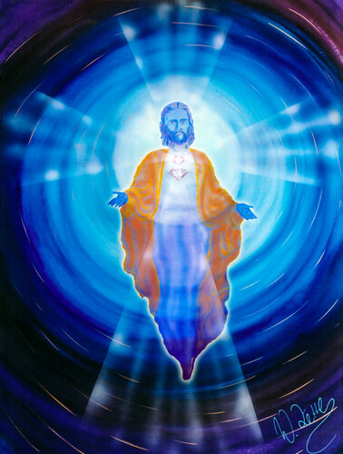 Jesus by Walter Zettl, Painting for Sale on Select
