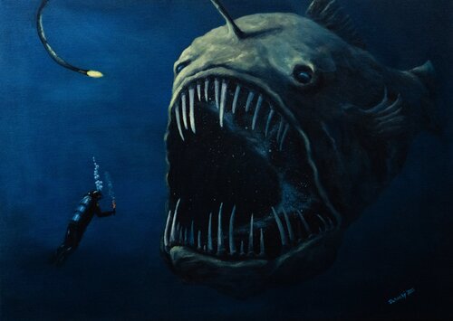 Moment of Truth by Pavol Zlatovský, Painting for Sale on Select