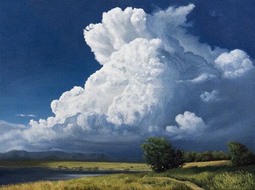 Epic Skies by Pavol Zlatovský, Painting for Sale on Select