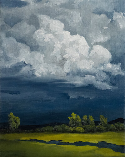 Epic Summer by Pavol Zlatovský, Painting for Sale on Select