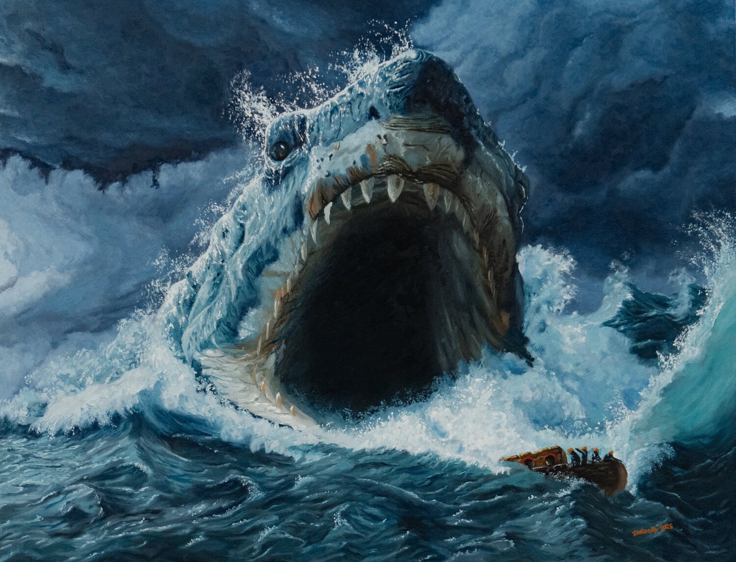 A New Life in Secret Pavol Zlatovský Original painting for sale