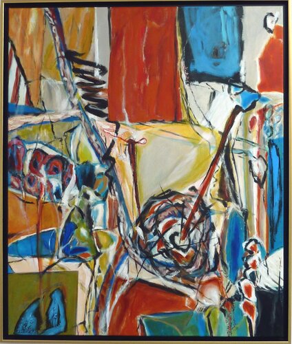 DER GORDISCHE KNOTEN by Brigitte Struif, Painting for Sale on Select