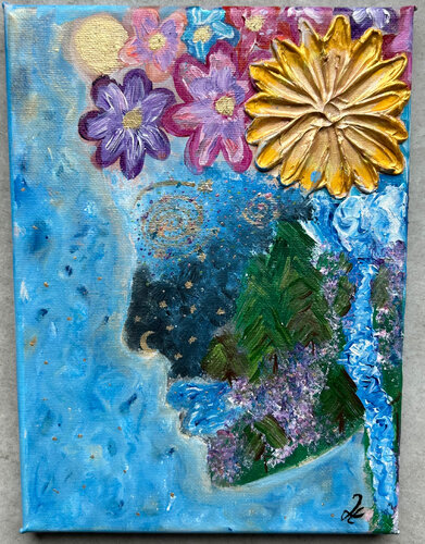 Mother Earth by Linda Hoffmann, Painting for Sale on Select