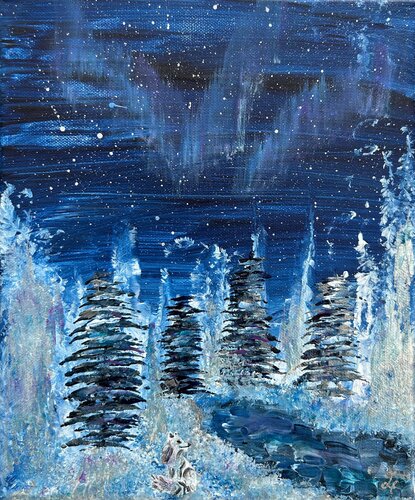 Glimpse into Being III by Linda Hoffmann, Painting for Sale on Select